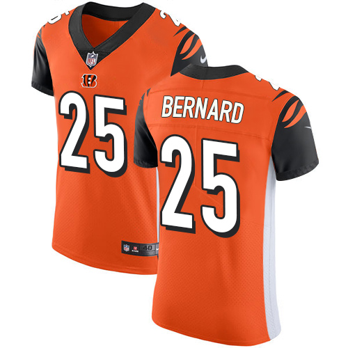 Nike Bengals #25 Giovani Bernard Orange Alternate Men's Stitched NFL Vapor Untouchable Elite Jersey